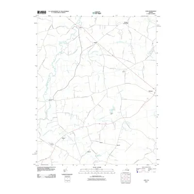 2010 Map of Zuni, 2010 Print