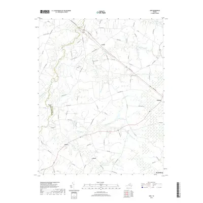 2019 Map of Zuni, 2019 Print