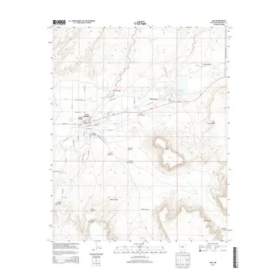 2013 Map of Zuni, 2013 Print