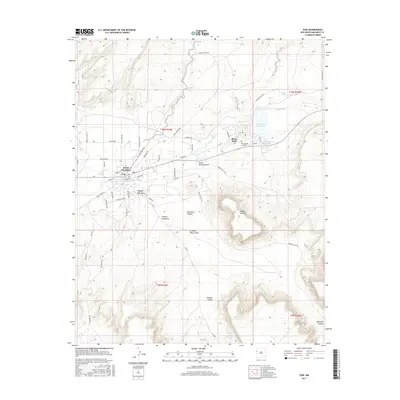 2017 Map of Zuni, 2017 Print