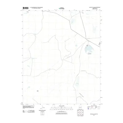 2010 Map of Zuni Salt Lake, 2010 Print