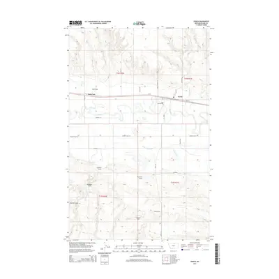 2014 Map of Zurich, 2014 Print