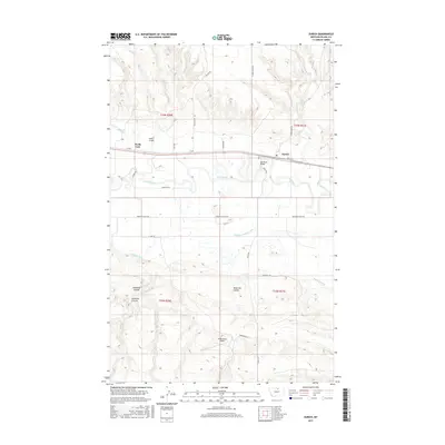 2017 Map of Zurich, 2017 Print