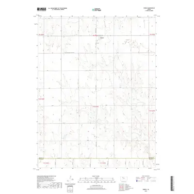 2018 Map of Zurich, 2018 Print