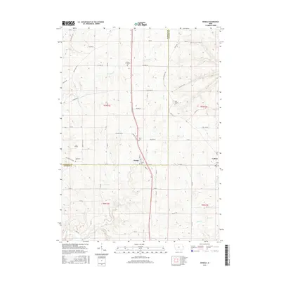 2015 Map of Zwingle, 2015 Print