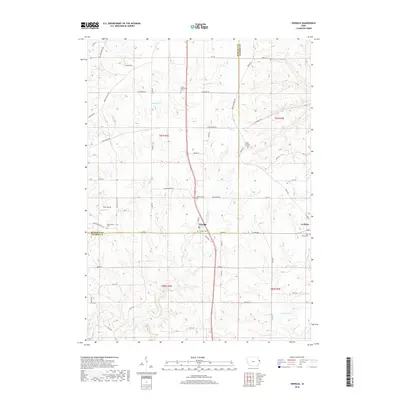 2018 Map of Zwingle, 2018 Print