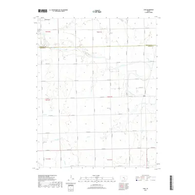 2018 Map of Zyba, 2018 Print